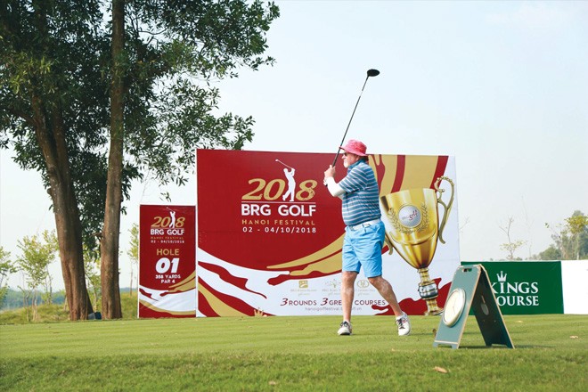 Du lịch golf: 'Con gà đẻ trứng vàng' của du lịch Việt GiảiBRG Hà Nội Golf Festival được đánh giá có ý nghĩa tích cực trong việc phát triển du lịch golf Việt Nam Ảnh: PV