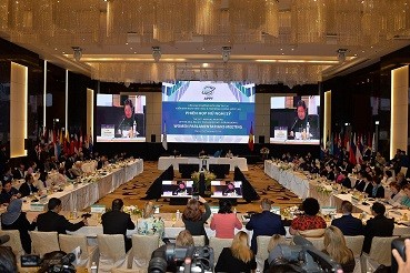 Bình đẳng giới, trao quyền cho phụ nữ đánh giá sự phát triển xã hội Các đại biểu dự Hội nghị nữ Nghị sỹ trong khuôn khổ APPF-26