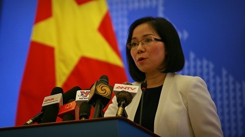 VN lên tiếng việc TQ - Philippines khai thác chung dầu khí ở biển Đông Phó Phát ngôn Nguyễn Phương Trà nhấn mạnh, lập trường của Việt Nam về vấn đề biển Đông là rõ ràng, nhất quán. Ảnh: P.V