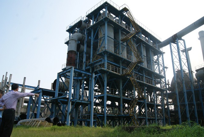 Gang thép Thái Nguyên: Cánh chim không còn liệng bay 'Cánh chim đầu đàn' gang thép bị kéo sập vì dự án mở rộng giai đoạn 2. Ảnh: Phạm Thanh.