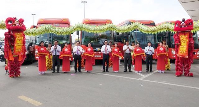 Phương Trang thêm tuyến xe khách chất lượng cao Phương Trang khai trương tuyến xe khách chất lượng cao Quảng Ngãi-Bảo Lộc