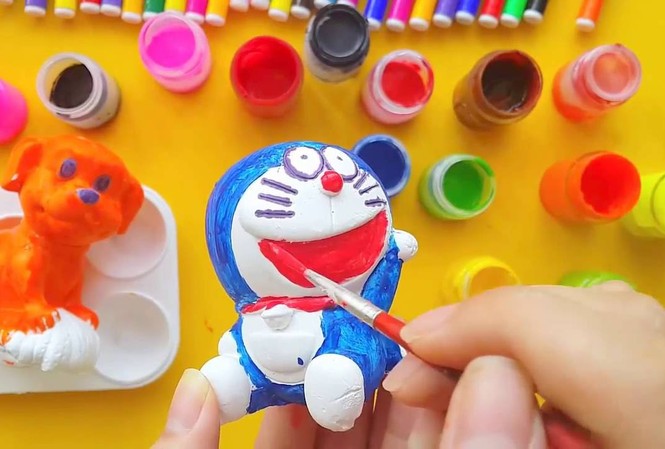 Trẻ dễ nhiễm độc chì từ màu vẽ, tô tượng Trẻ dễ nhiễm độc chì từ màu vẽ, tô tượng