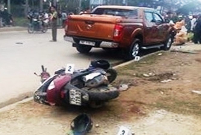 Khởi tố tài xế lao xe vào đám đông khiến 6 người trọng thương Hiện trường vụ tai nạn