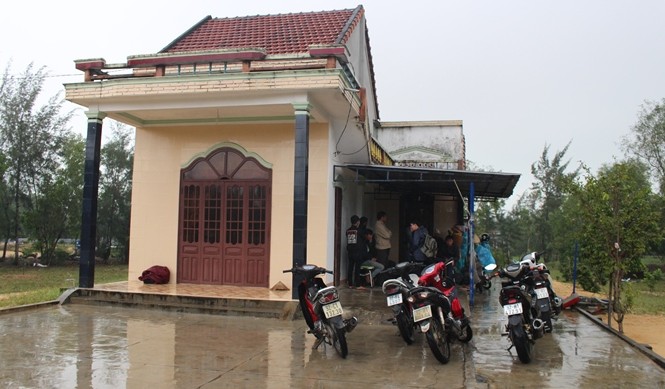 Táo tợn xông vào nhà cướp két sắt mang đi Ngôi nhà nơi xảy ra vụ việc.