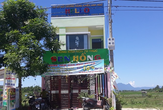 Bị phụ huynh đánh thủng màng nhĩ: Cô giáo thương tích 9% Trường mầm non nơi xảy ra vụ việc