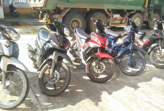Bắt cặp đôi chuyên trộm xe máy ở Quảng Nam Tang vật vụ án