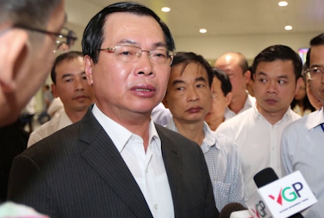 Gần nửa số ngày trong năm ông Hoàng công du nước ngoài Ông Vũ Huy Hoàng ở nước ngoài 163 ngày trong năm
