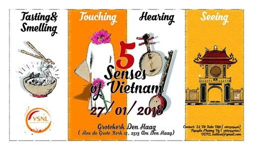 Quảng bá đất nước, con người Việt trên đất Hà Lan Lễ hội văn háo Việt “5 Senses of Vietnam”