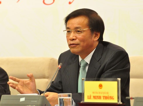 Tổng thư ký Quốc hội: 'Ông Vũ Huy Hoàng có quyền kiến nghị' Tổng thư ký Nguyễn Hạnh Phúc