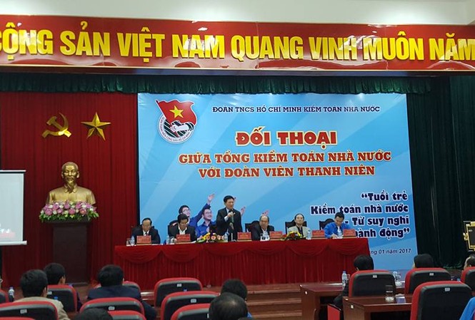 Tổng Kiểm toán Nhà nước: Quan trọng nhất là bản lĩnh từ chối Tổng KTNN Hồ Đức Phớc đối thoại với đoàn viên thanh niên sáng 6/1.