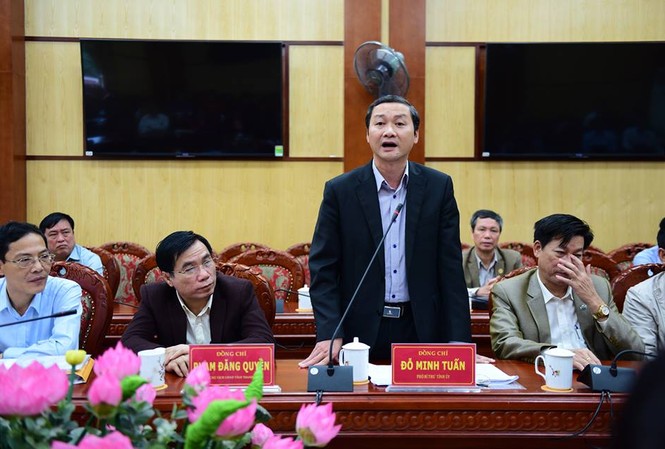 Phó Bí thư Thanh Hóa nói gì về vụ bổ nhiệm bà Quỳnh Anh? Phó Bí thư Tỉnh ủy Thanh Hóa - ông Đỗ Minh Tuấn. Ảnh L.D