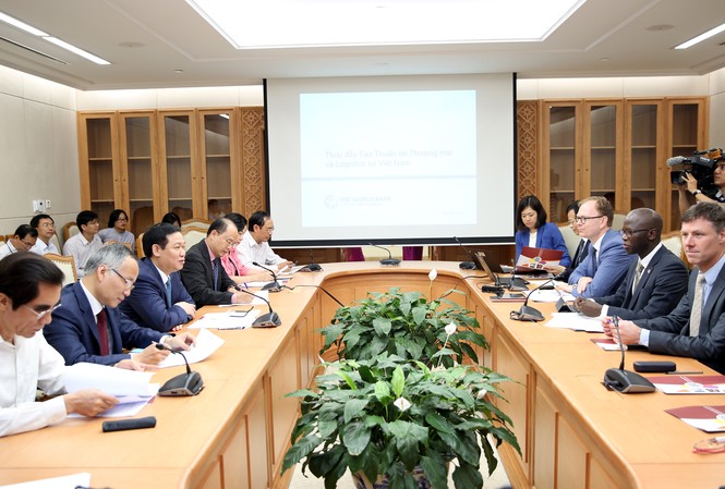 Ngân hàng Thế giới: Việt Nam cần phát triển chuỗi giá trị logistics Phó thủ tướng làm việc với các chuyên gia WB tại Việt Nam