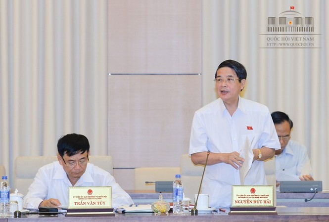 Quản lý nợ công: phân tán đầu mối, khó kiểm soát mức vay Chủ nhiệm Uỷ ban Tài chính Ngân sách Quốc hội Nguyễn Đức Hải ông Hải