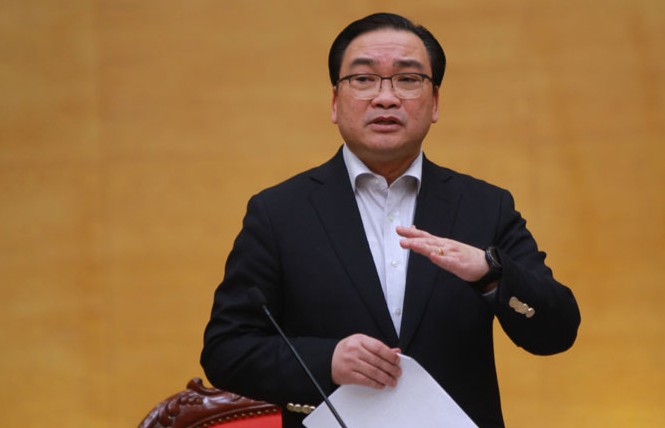 Bí thư Hà Nội: 'Tinh giản biên chế bao giờ cũng có tâm tư' Bí thư Thành ủy Hà Nội Hoàng Trung Hải.