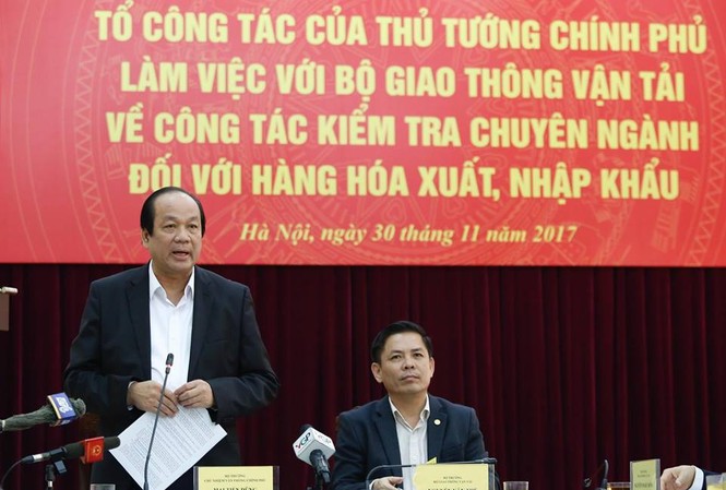 Sẽ dừng thu phí nếu doanh nghiệp BOT không thu phí tự động Tổ công tác của Thủ tướng làm việc với Bộ GTVT. Ảnh Như Ý