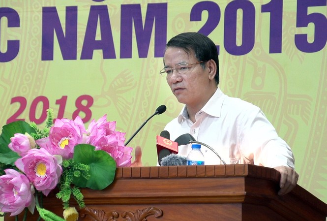 Ngân sách, tài sản công 'đang đứng trước hiểm nguy' Phó Tổng Thanh tra Chính phủ Nguyễn Văn Thanh. Ảnh Mạnh Thắng