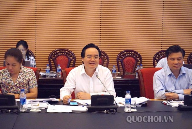 Không buông lỏng khi trao quyền tự chủ cho nhà trường Ủy ban Văn hóa, Giáo dục, Thanh niên, Thiếu niên và nhi đồng Quốc hội làm việc với Bộ GD&ĐT