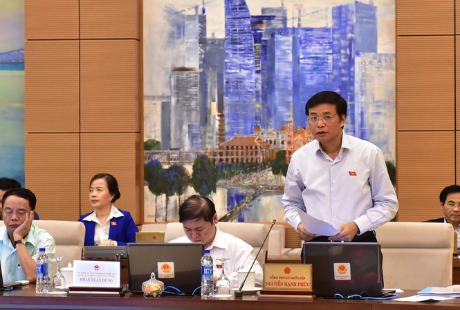 Quốc hội lấy phiếu tín nhiệm trước ngày 2/11 Tổng Thư ký Quốc hội Nguyễn Hạnh Phúc. Ảnh QK