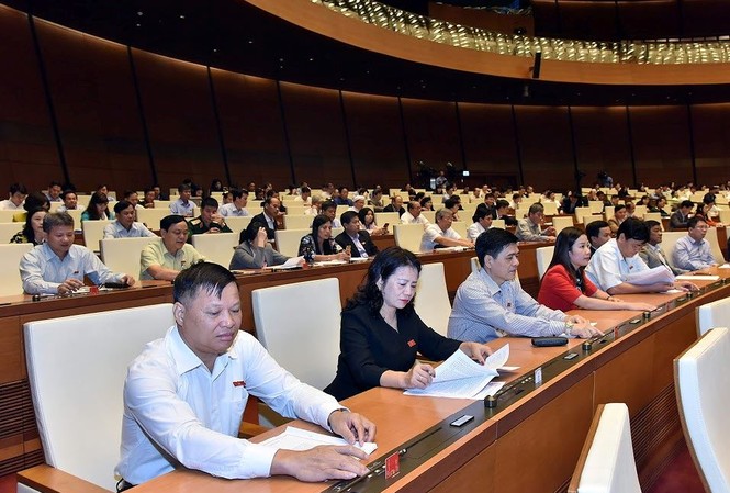 Quốc hội thông qua Nghị quyết phê chuẩn Hiệp định CPTPP Quốc hội thông qua Nghị quyết phê chuẩn Hiệp định CPTPP. Ảnh Như Ý