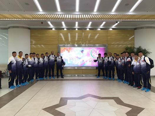 Tuyển Futsal Việt Nam đổ bộ Turkmenistan, sẵn sàng xung trận Tuyển Futsal Việt Nam đổ bộ Turkmenistan, sẵn sàng xung trận