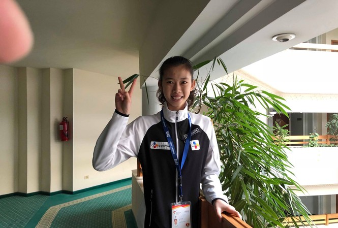 Nữ võ sĩ Kim Ngân giành vé dự Olympic trẻ 2018 Nữ võ sĩ Kim Ngân giành vé dự Olympic trẻ 2018