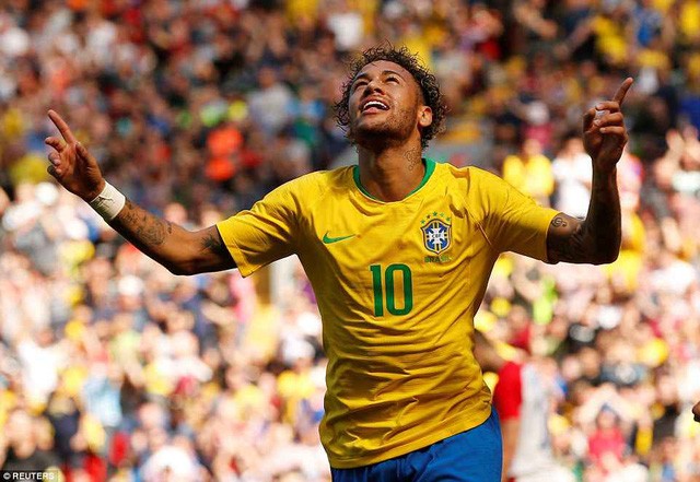 Neymar không màng tới kỷ lục ghi bàn cho Brazil Neymar không màng tới kỷ lục ghi bàn cho Brazil