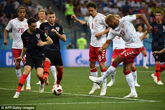 Tin nhanh World Cup: Đan Mạch và Croatia lập kỷ lục ghi bàn siêu tốc Tin nhanh World Cup: Đan Mạch và Croatia lập kỷ lục ghi bàn siêu tốc