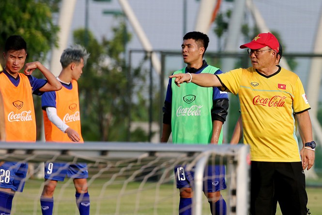 HLV Park Hang-seo: 'Mỗi trận đấu của U23 Việt Nam đều là chung kết' HLV Park Hang-seo: 'Mỗi trận đấu của U23 Việt Nam đều là chung kết'