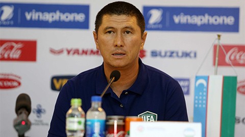 HLV Uzbekistan thừa nhận thua kém U23 Việt Nam HLV Uzbekistan thừa nhận thua kém U23 Việt Nam
