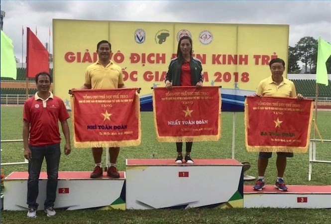 Hai kỷ lục tại giải điền kinh trẻ Quốc gia Hai kỷ lục tại giải điền kinh trẻ Quốc gia