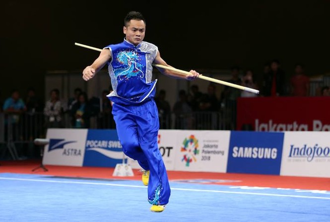 Võ sỹ Phạm Quốc Khánh ngỡ ngàng khi đoạt HCB ASIAD Võ sỹ Phạm Quốc Khánh ngỡ ngàng khi đoạt HCB ASIAD