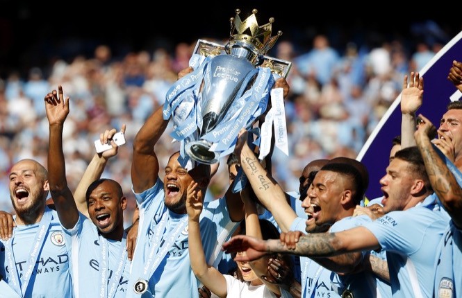 Man City mang cúp vô địch Premier League đến Việt Nam Man City mang cúp vô địch Premier League đến Việt Nam