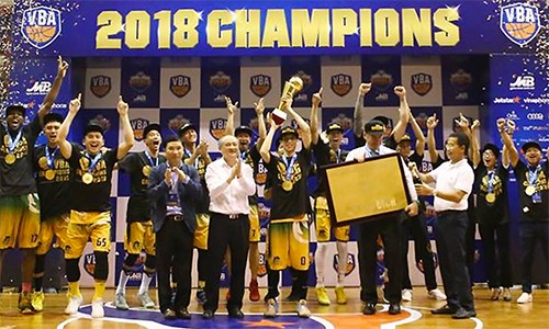 Cantho Catfish áp đảo giải thưởng VBA 2018 Cantho Catfish áp đảo giải thưởng VBA 2018