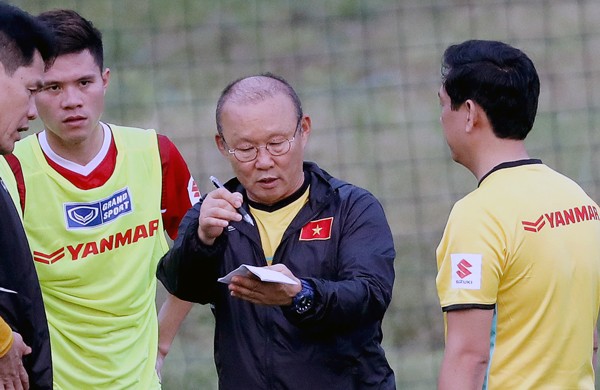 HLV Park Hang- seo xác định 80% đội hình dự AFF Cup HLV Park Hang- seo xác định 80% đội hình dự AFF Cup