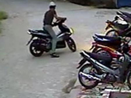 Bắt nóng đối tượng trộm xe máy trên đường Vĩnh Phúc Ảnh minh họa