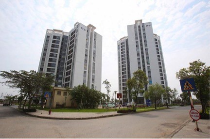 Công khai chung cư khắc phục vi phạm PCCC Một trong những chung cư đã khắc phục tồn tại vi phạm về PCCC tại Tứ Hiệp, Thanh Trì.
