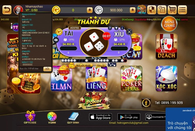 Cơ quan chức năng nói gì về 'Sòng bạc ảo 'ăn' tiền thật'? Gem.Club được các con bạc mệnh danh là nữ hoàng. Ảnh chụp màn hình.