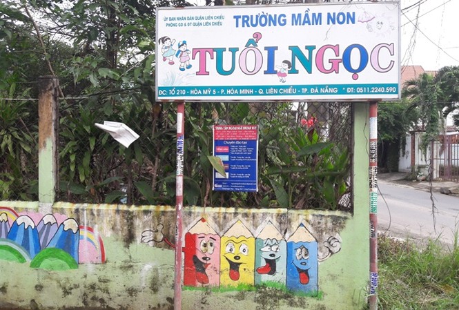 Bắt tạm giam nguyên hiệu trưởng trường mầm non Trường mầm non Tuổi Ngọc, quận Liên Chiểu, TP. Đà Nẵng