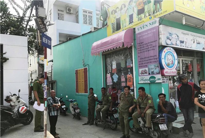 Bắt giữ nghi can sát hại vợ trong phòng trọ ở Sài Gòn Con hẻm nơi xảy ra vụ việc.