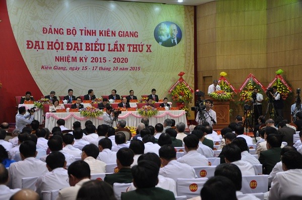 Xác định 3 khâu đột phá để Kiên Giang phát triển Toàn cảnh Đại hội