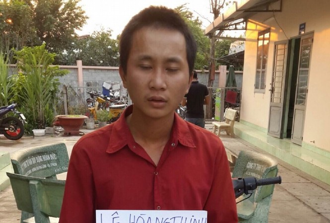 “Hiệp sĩ” Bình Dương tóm nghi can trộm xe máy Nghi can Lê Hoàng Thịnh