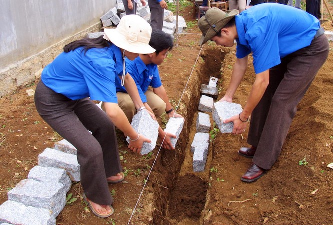 30.000 lượt ĐV-TN tham gia chiến dịch tình nguyện hè 2016 Giúp gia đình có hoàn cảnh khó khăn xây nhà