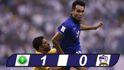 Thái Lan thua đau trận đầu vòng loại World Cup Thái Lan thua đau trận đầu vòng loại World Cup