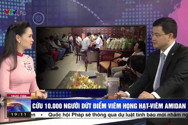Hình ảnh bản tin Thời sự VTV bị chỉnh sửa để lừa đảo Hình ảnh bị chỉnh sửa để lừa đảo người tiêu dùng
