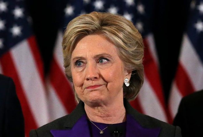 Bà Clinton phát biểu sau khi thua Trump: ‘Điều này thật đau đớn’ Bà Hillary Clinton phát biểu sau khi thất bại tại cuộc tranh cử. Ảnh: Reuters