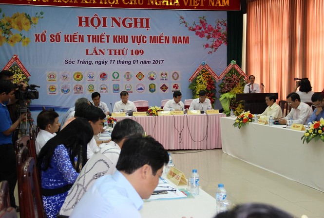 Xổ số truyền thống thi nhau tố Vietlott làm giảm doanh thu Toàn cảnh hội nghị