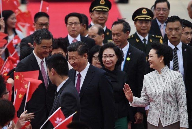 Chủ tịch Tập Cận Bình: 'Bắc Kinh luôn ủng hộ Hong Kong' Ảnh: AFP