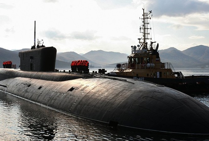 Tàu ngầm Knyaz Vladimir sắp vào biên chế hạm đội Hải quân Nga Ảnh minh họa: Sputnik