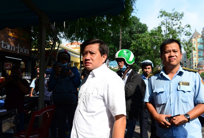 TPHCM bác tin ông Đoàn Ngọc Hải làm Phó chánh thanh tra thành phố Ông Đoàn Ngọc Hải vẫn làm việc bình thường sau khi có đơn xin từ chức. Ảnh: Tùng Tin.
