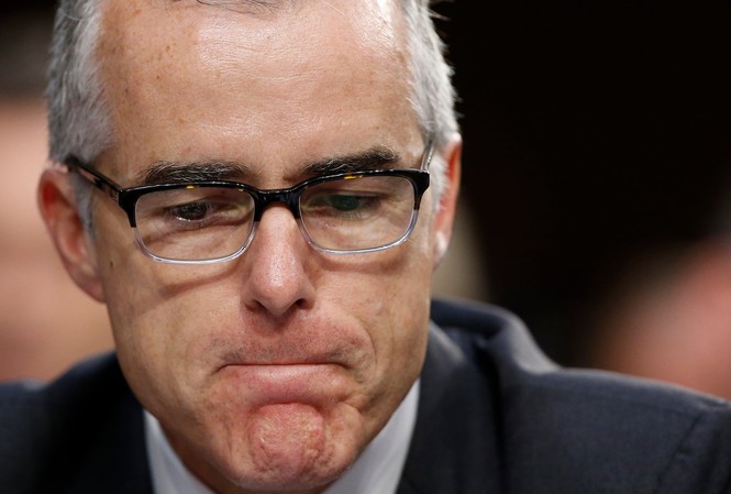 Phó Giám đốc FBI đột ngột từ chức Ông Andrew McCabe. Ảnh: AFP